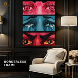 Emotions Eyes - Premium Wall Art