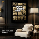 GTA 3 - Gaming -Premium Wall Art