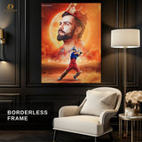 Virat Kholi - Cricket- Premium Wall Art