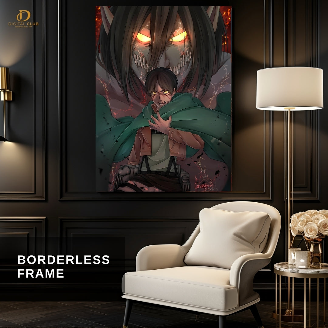 Attack On Titan - Anime- Premium Wall Art