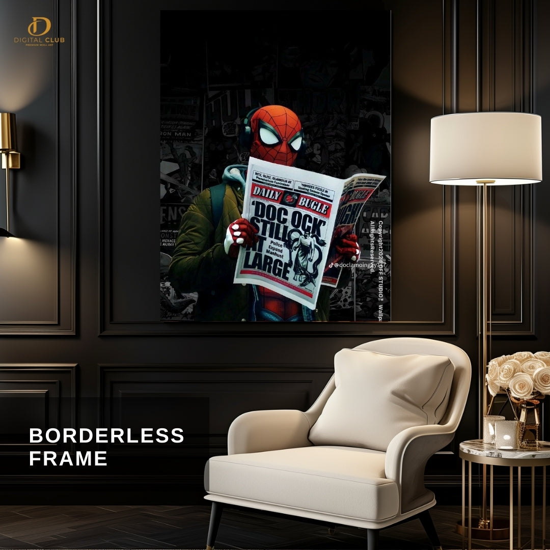 Spider Man Miles Morales - Premium Wall Art