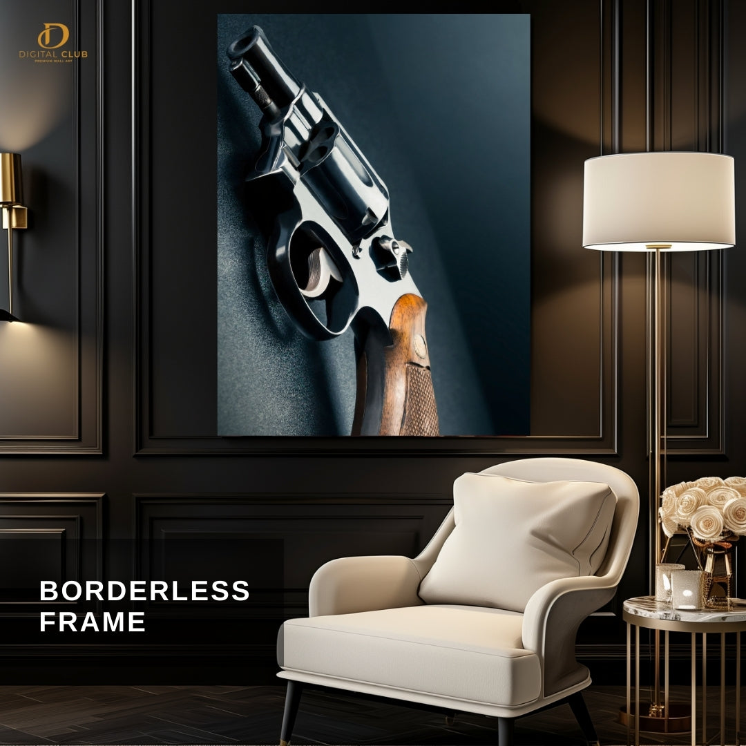 Revolver Gun - Premium Wall Art