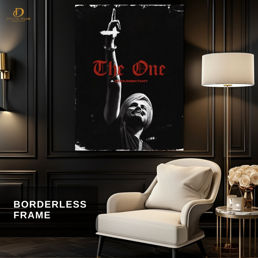 Sidhu The One - Music- Premium Wall Art