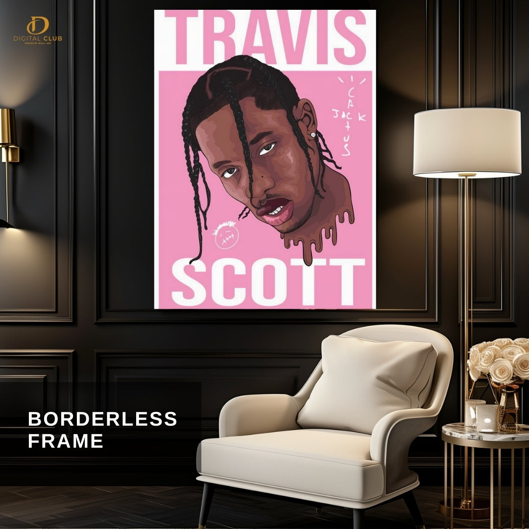 Travis Scott - Music- Premium Wall Art