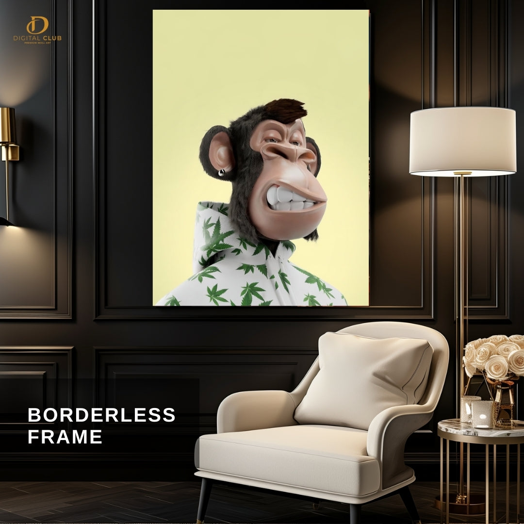 Ape Weed NFT - Premium Wall Art