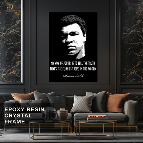 Muhammad Ali - Quote - Premium Wall Art