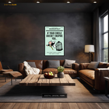 Monopoly Quote 6 Premium Wall Art