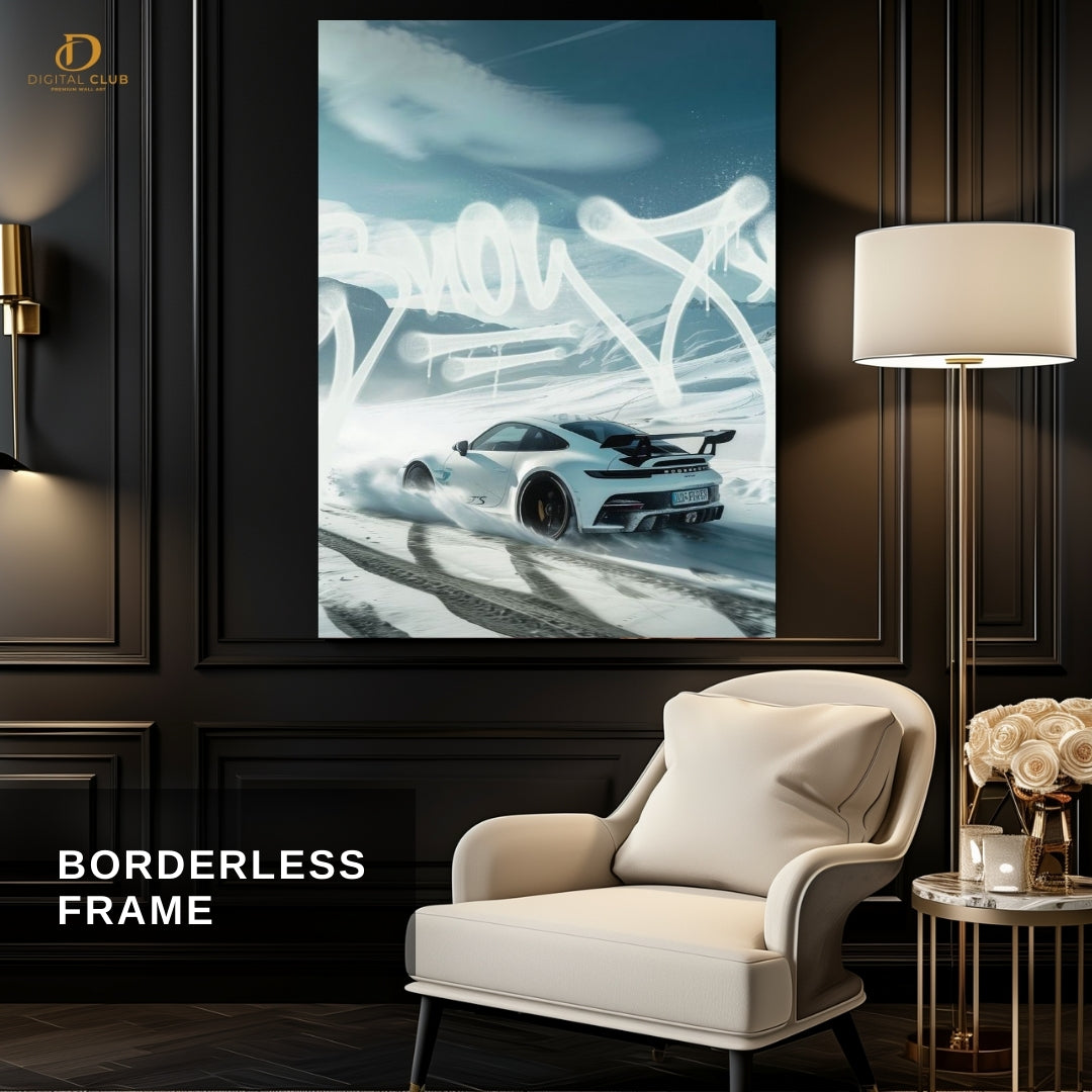 PORSCHE -CAR- Premium Wall Art