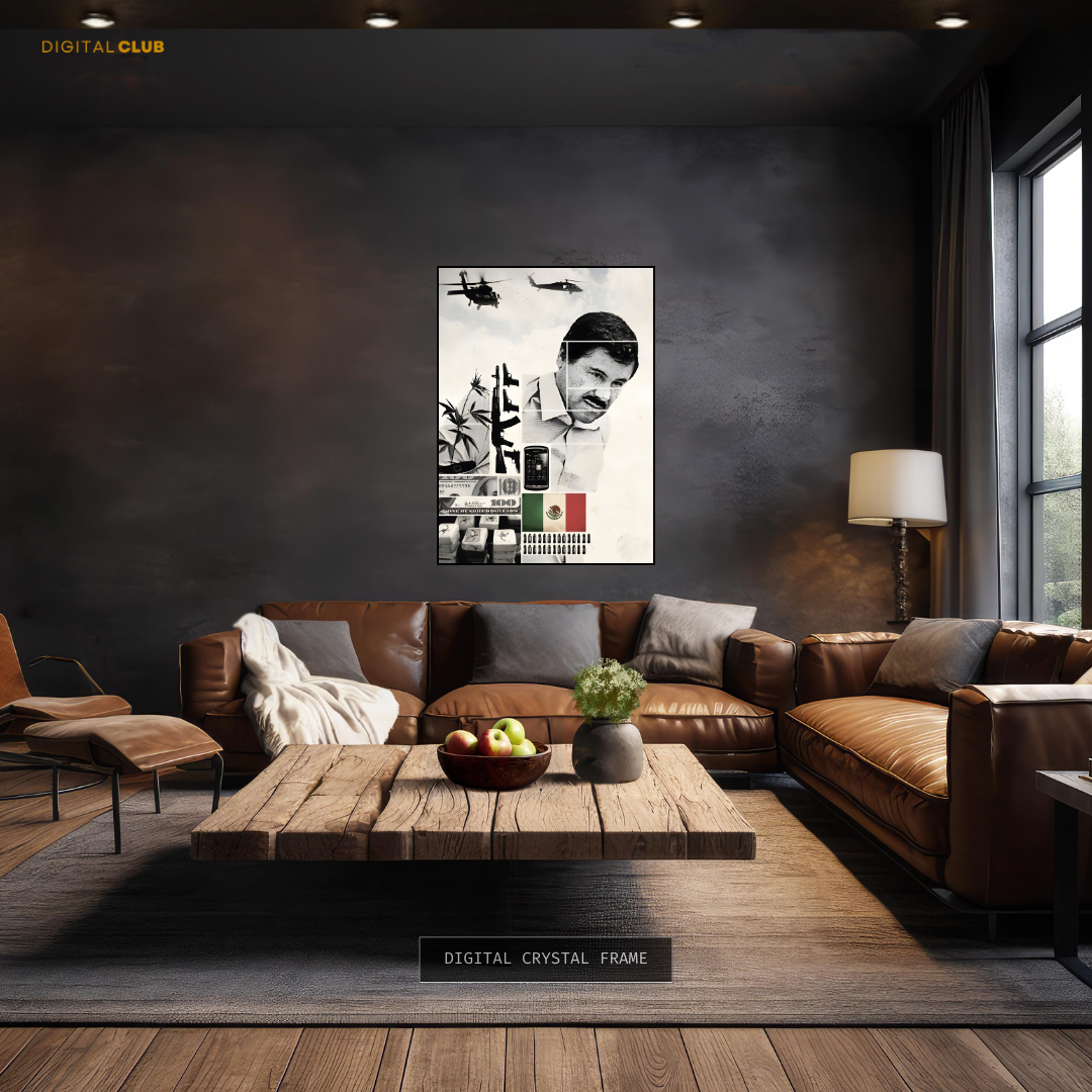 El Chapo Guzman - Gangster - Premium Wall Art