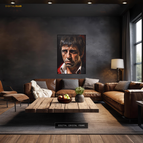 Tony Montana Scarface Premium Wall Art