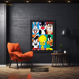 Looney Tunes Characters WB Premium Wall Art