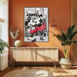 Mickey & Minnie - Disney - Premium Wall Art