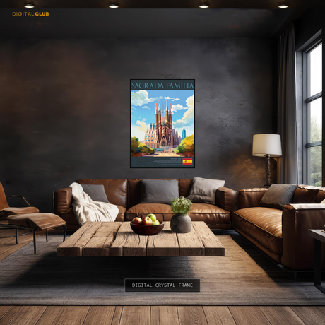 Sagrada Familia Spain Premium Wall Art