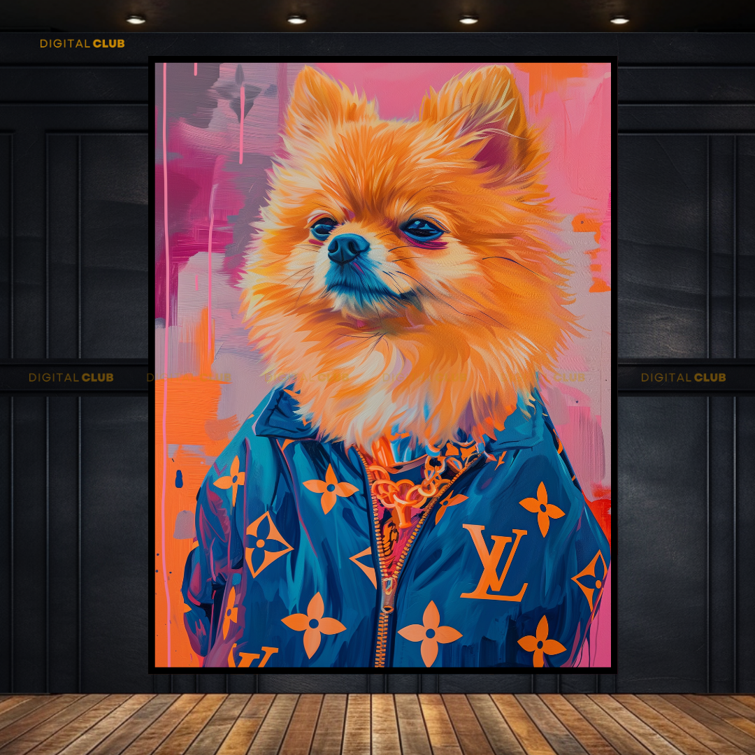 Rich DOG - Animal & Wildlife Premium Wall Art