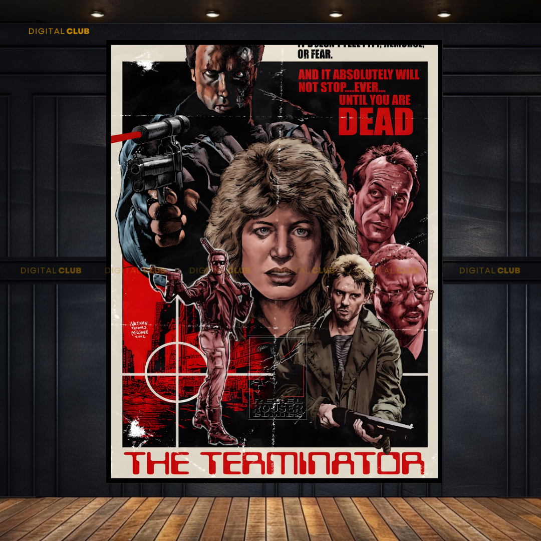 The Terminator Movie Premium Wall Art