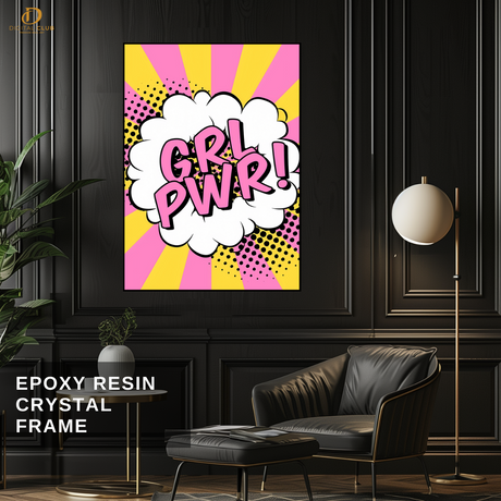 Girl Power - Trendy - Premium Wall Art