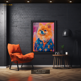 Rich DOG - Animal & Wildlife Premium Wall Art