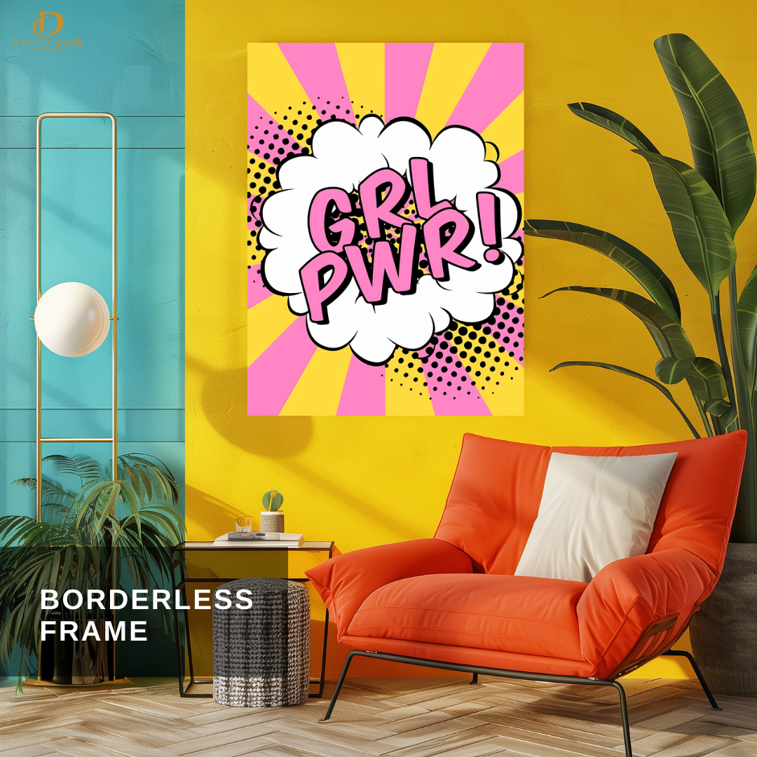 Girl Power - Trendy - Premium Wall Art