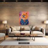 Rich DOG - Animal & Wildlife Premium Wall Art