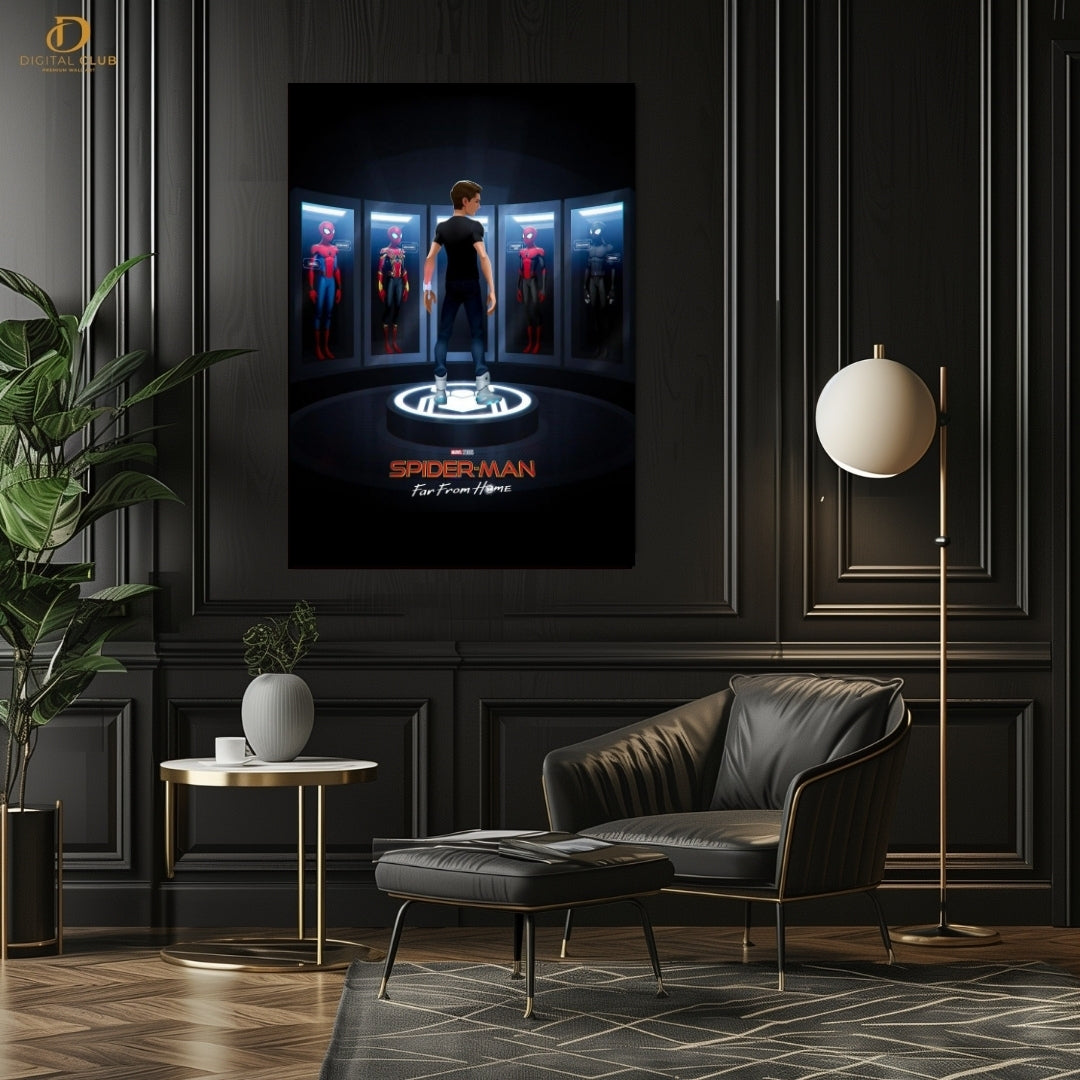 Spider Man Far From Home - Premium Wall Art