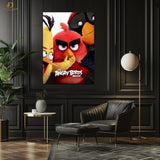 Angry Bird Animated Cartoon Movie- Premium Wall Art