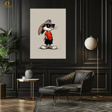 Bunny Cartoon- Premium Wall Art