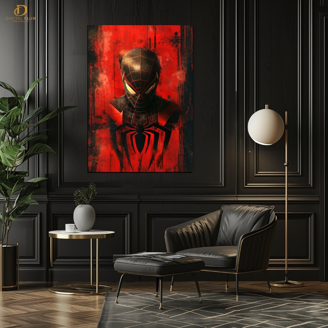 Spider Man Artwork - Premium Wall Art