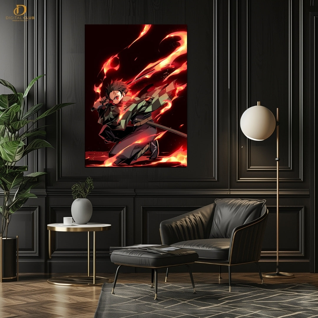 Demon Slayer Kimetsu no Yaiba- Anime- Premium Wall Art