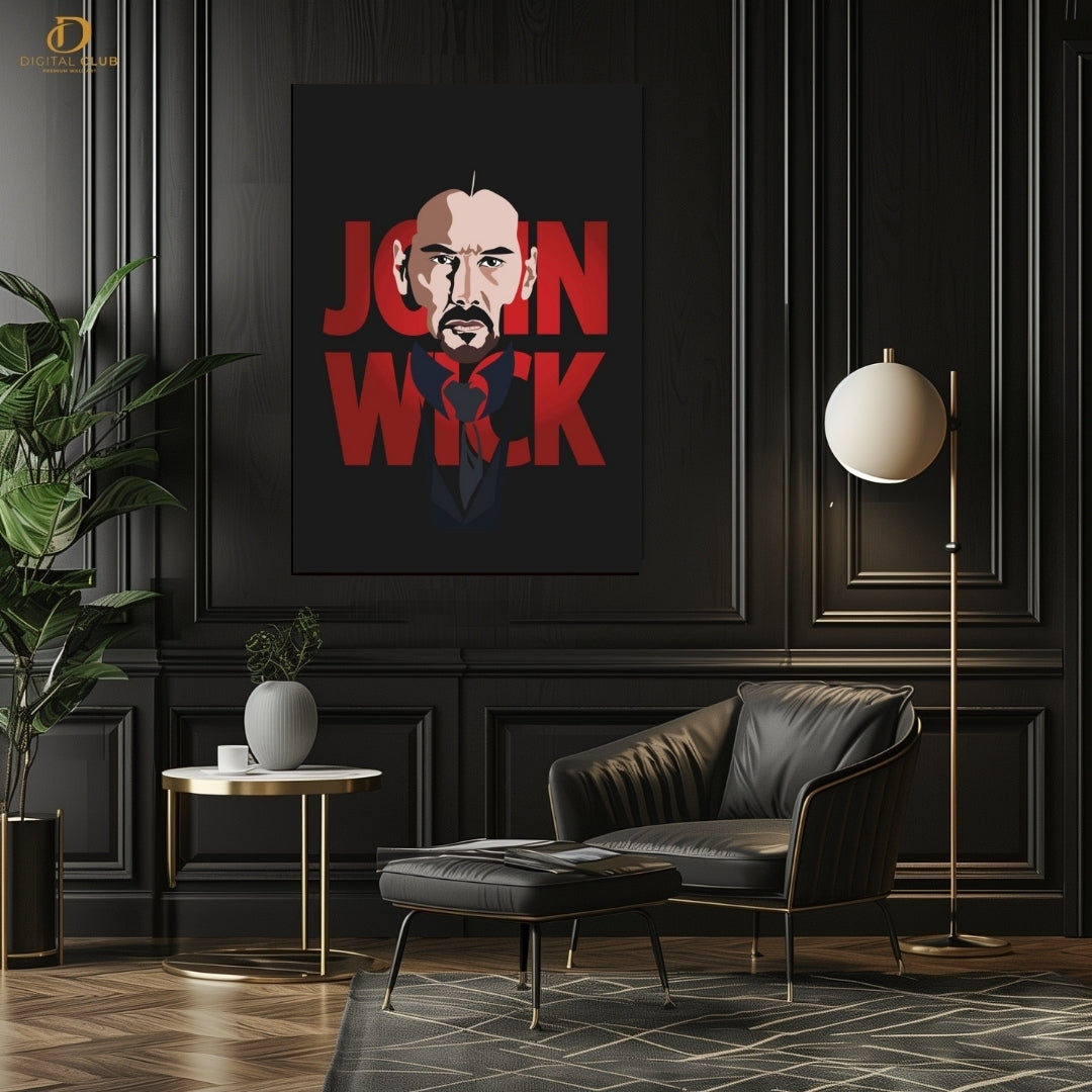 John Wick - Premium Wall Art