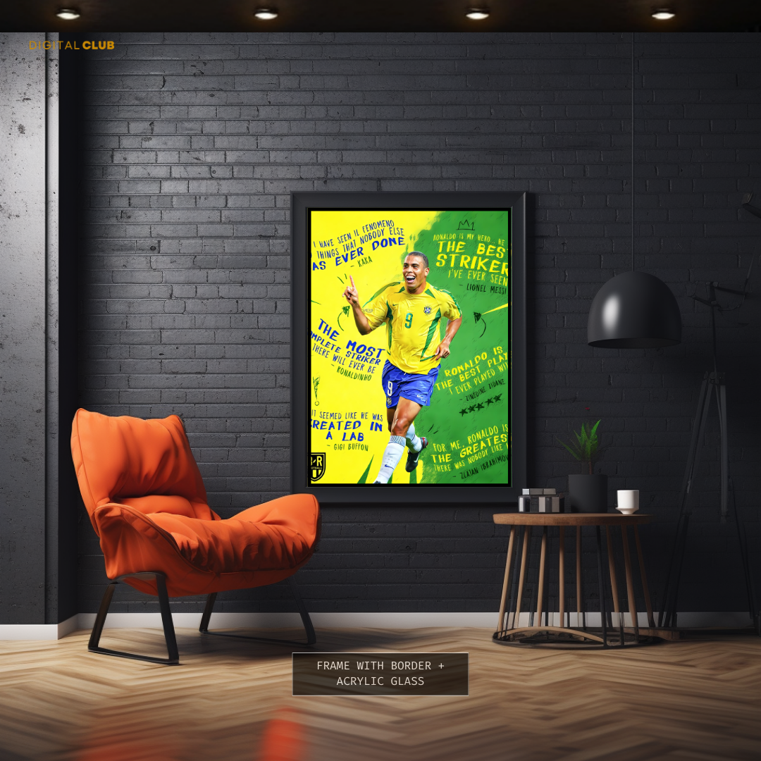 Ronaldo - Football - Premium Wall Art