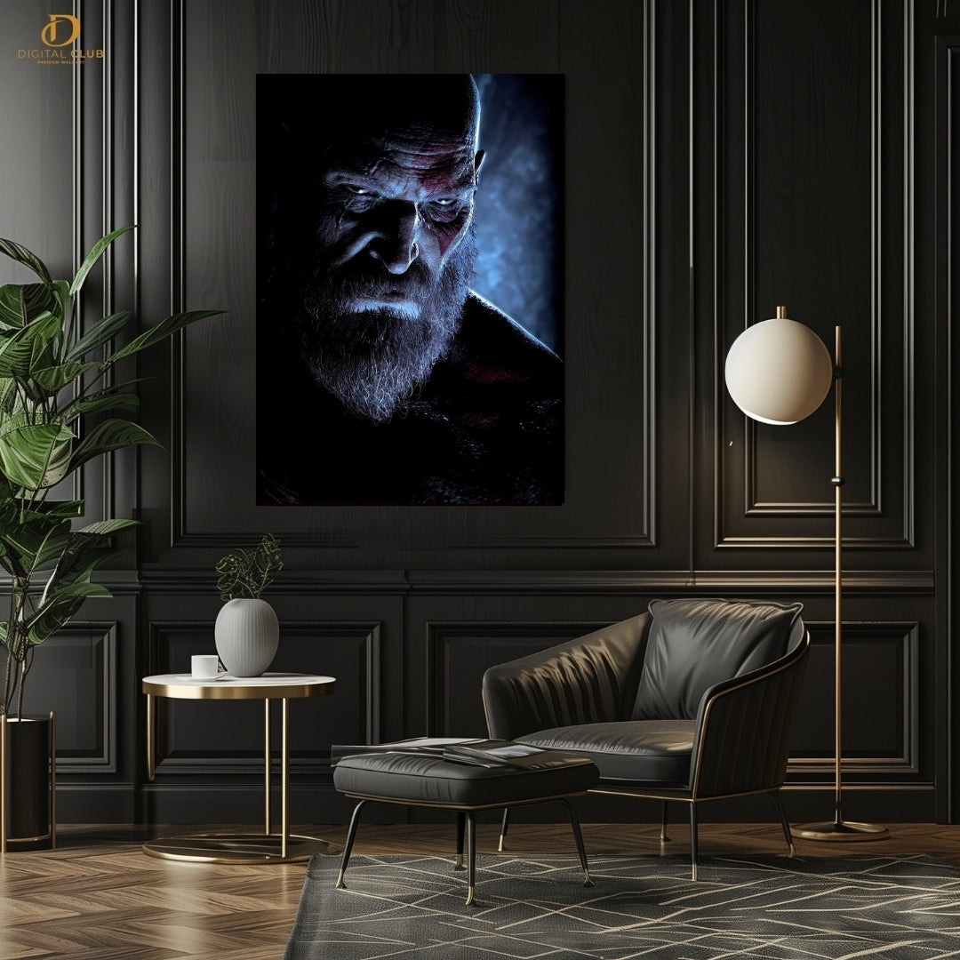 God Of War- Gaming-Premium Wall Art