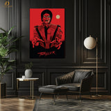 MICHEAL JACKSON Thriller - Singer- Premium Wall Art