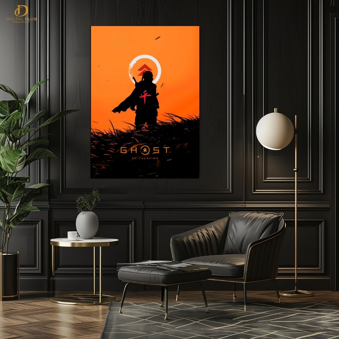 GHOST OF TAUSHIMA - Gaming - Premium Wall Art