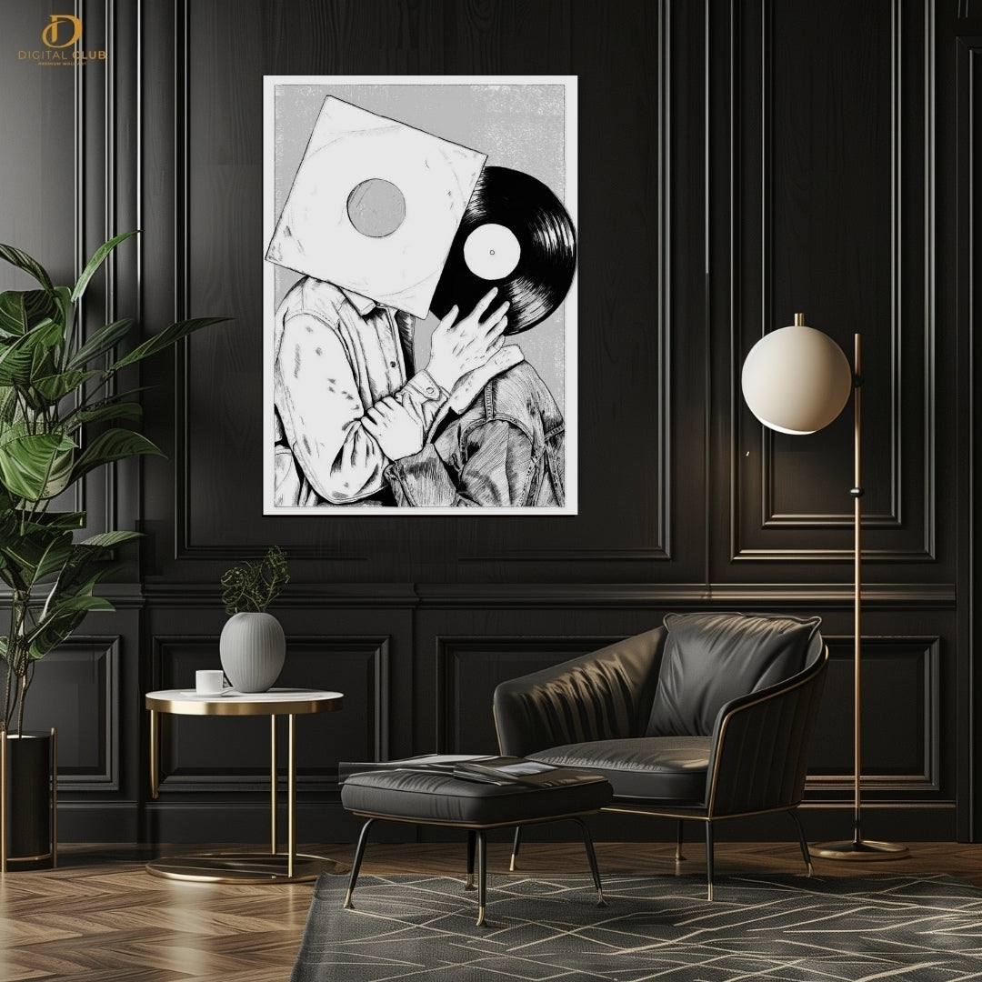 KISSING PLAYLIST - Premium Wall Art