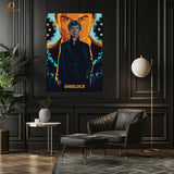 Sherlock 02 Poster - Movie- Premium Wall Art