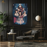 Stranger Things - Movie Poster - Premium Wall Art