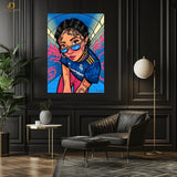 Pop Girl Artwork- Premium Wall Art