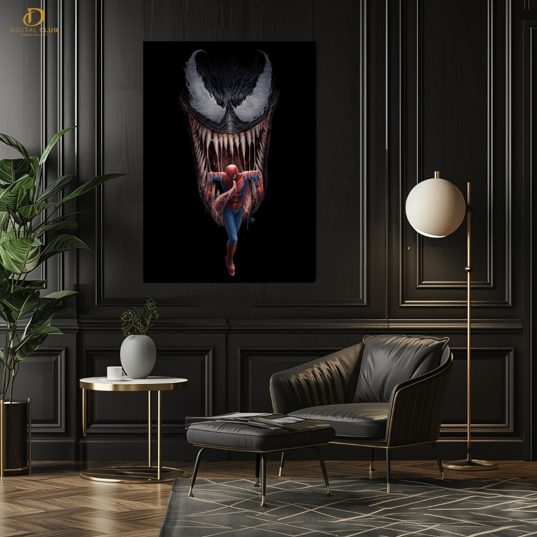 Spider Man x Venom - Premium Wall Art