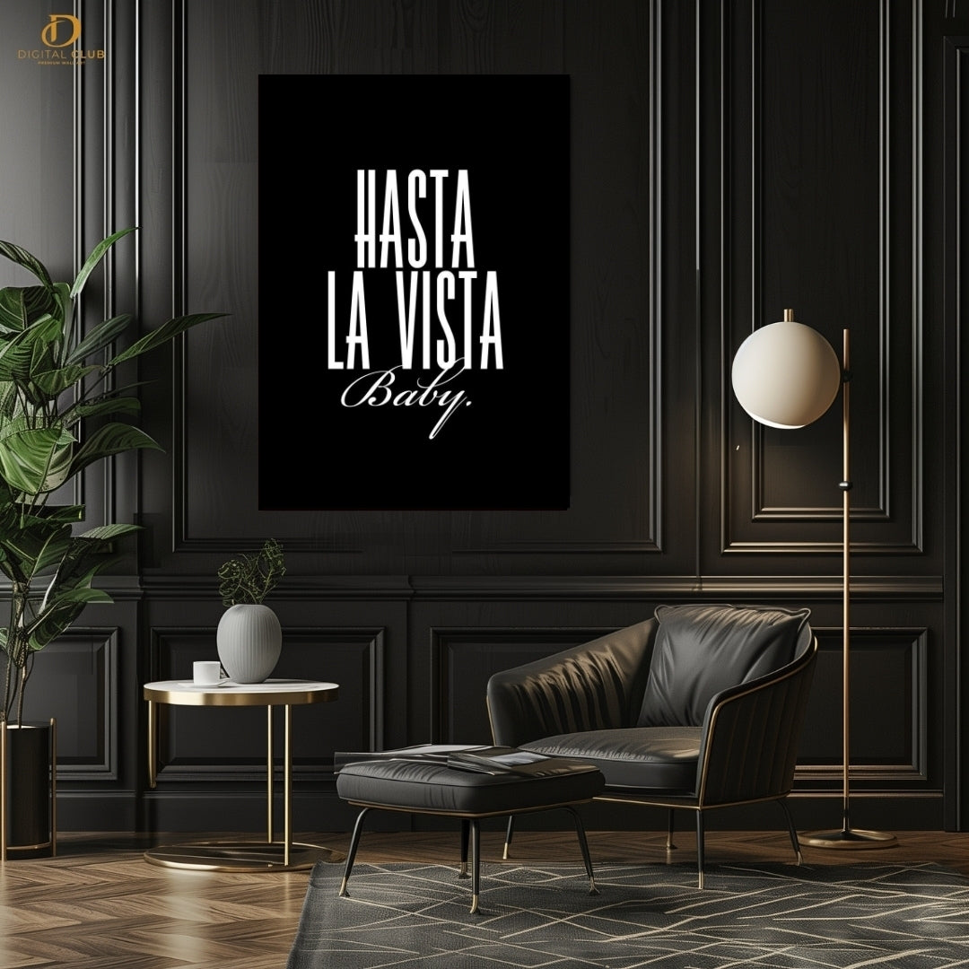 La Vasta La Baby Quote- Premium Wall Art