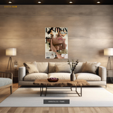 Fashion Magazine Cover Premium Wall Art