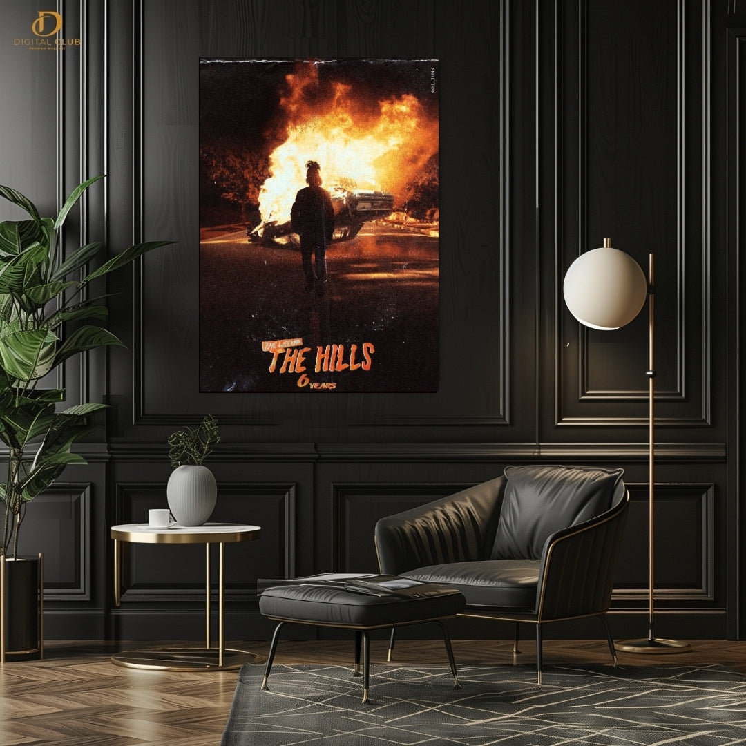 The Hills Weekend- Music - Premium Wall Art