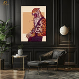 Tiger Man Artwork - Premium Wall Art