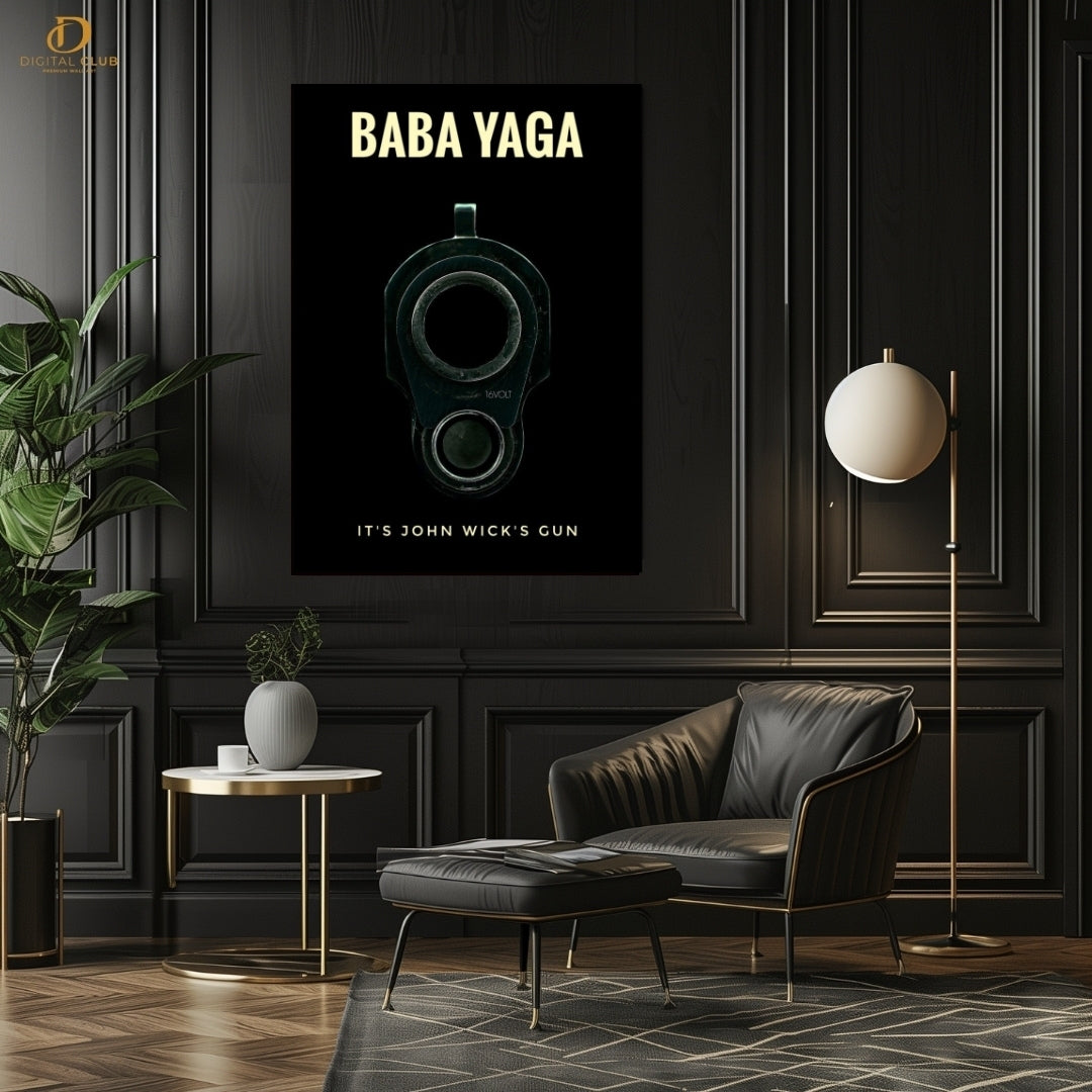 Baba Yaga - John Wick - Premium Wall Art