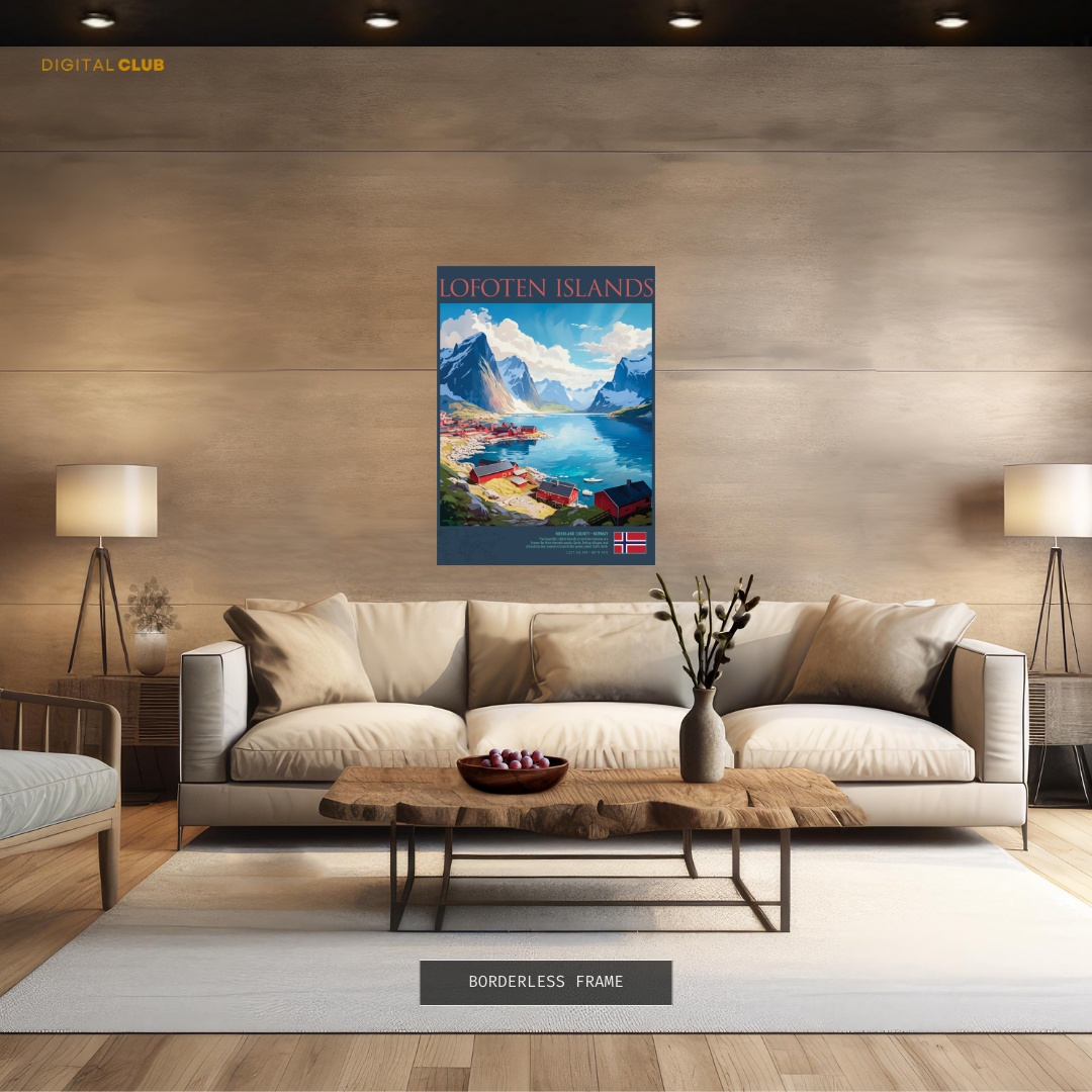 Lofoten Islands Norway Premium Wall Art