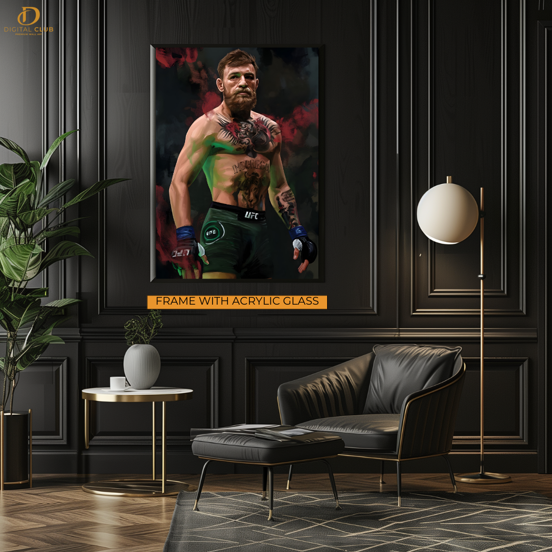 Conor McGregor - UFC Artwork 1 - Premium Wall Art