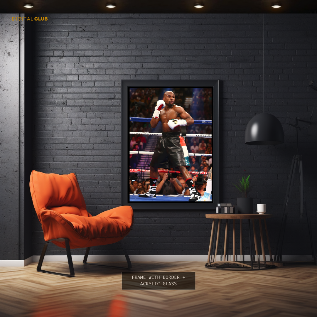 Floyd Mayweather Boxing Premium Wall Art