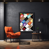 Sneakers Box Artwork Premium Wall Art