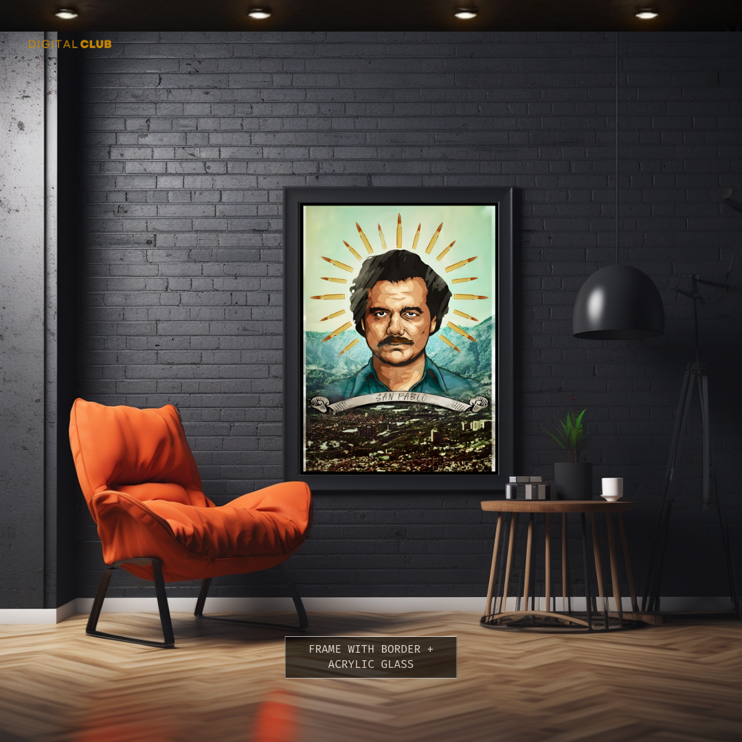 Narcos San Pablo Premium Wall Art