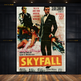 Skyfall 007 Movie Premium Wall Art