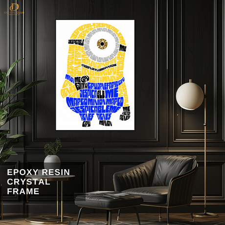 Minions - Cartoon - Premium Wall Art